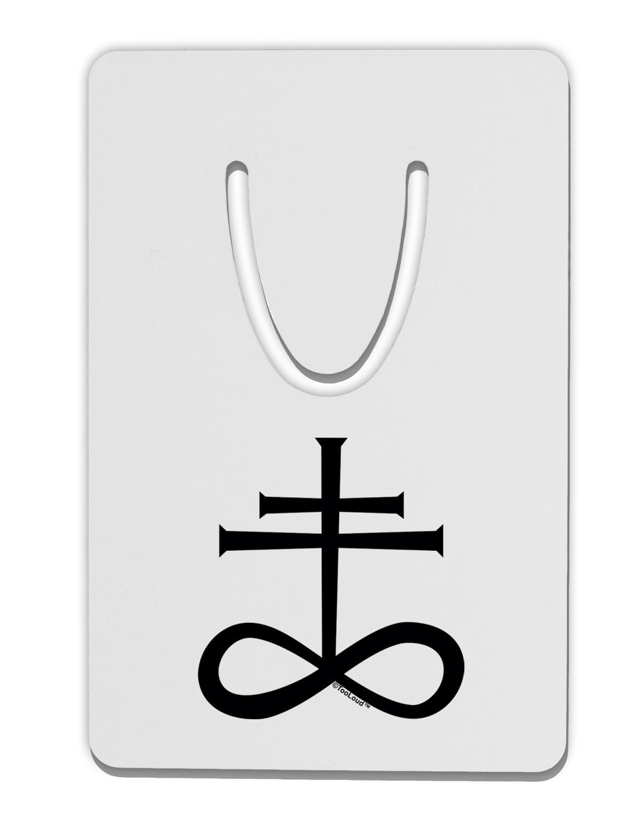 Sulphur Cross Aluminum Paper Clip Bookmark-Bookmark-TooLoud-White-Davson Sales