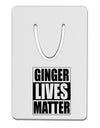 Ginger Lives Matter Aluminum Paper Clip Bookmark by TooLoud-TooLoud-White-Davson Sales