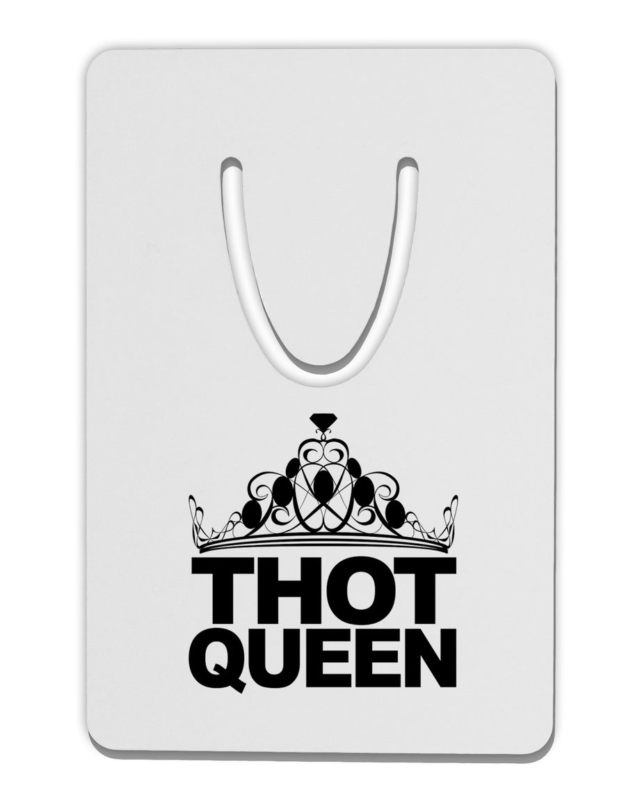 THOT Queen Aluminum Paper Clip Bookmark-Bookmark-TooLoud-White-Davson Sales