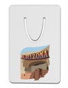 Arizona Montezuma Castle Aluminum Paper Clip Bookmark-Bookmark-TooLoud-White-Davson Sales
