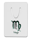 TooLoud Virgo Symbol Aluminum Paper Clip Bookmark-Bookmark-TooLoud-White-Davson Sales