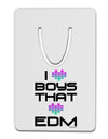 I Heart Boys That Heart EDM Aluminum Paper Clip Bookmark-Bookmark-TooLoud-White-Davson Sales