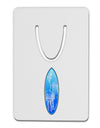 Jellyfish Surfboard Aluminum Paper Clip Bookmark by TooLoud-Bookmark-TooLoud-White-Davson Sales