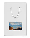 The Time Is Always Right Aluminum Paper Clip Bookmark-Bookmark-TooLoud-White-Davson Sales