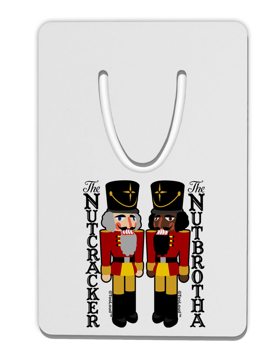 The Nutcracker and Nutbrotha Aluminum Paper Clip Bookmark by TooLoud-TooLoud-White-Davson Sales