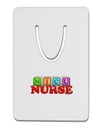 Nicu Nurse Aluminum Paper Clip Bookmark-Bookmark-TooLoud-White-Davson Sales