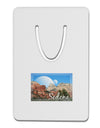 Abstract Sedona Aluminum Paper Clip Bookmark-Bookmark-TooLoud-White-Davson Sales