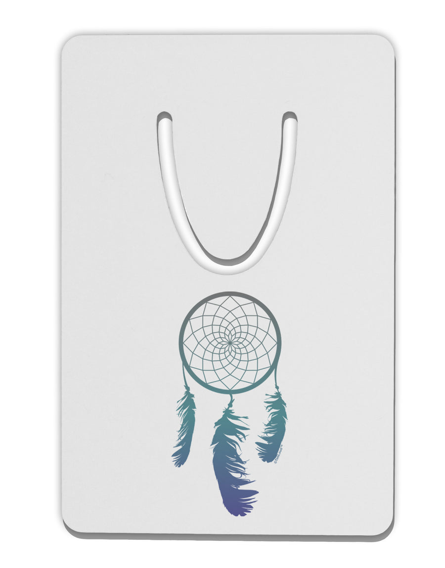 Mystic Dreamcatcher Aluminum Paper Clip Bookmark-Bookmark-TooLoud-White-Davson Sales