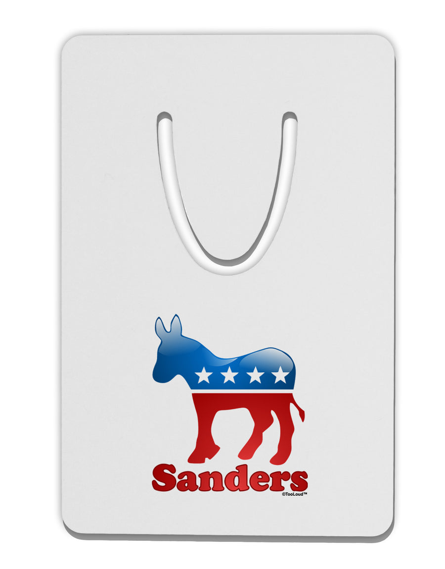 Sanders Bubble Symbol Aluminum Paper Clip Bookmark-Bookmark-TooLoud-White-Davson Sales