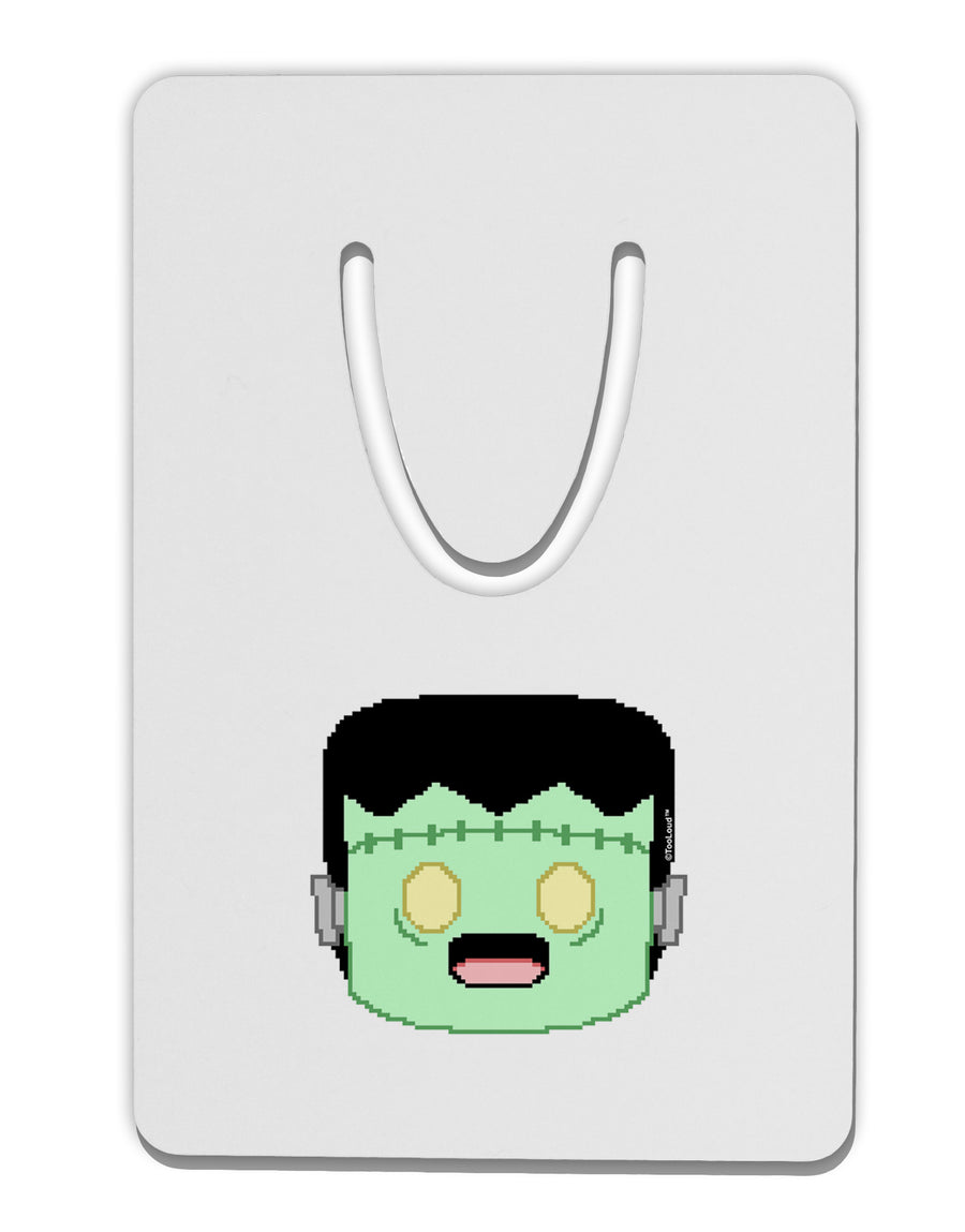 Cute Pixel Monster Aluminum Paper Clip Bookmark-Bookmark-TooLoud-White-Davson Sales