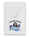 I Found Jesus - Easter Egg Aluminum Paper Clip Bookmark-Bookmark-TooLoud-White-Davson Sales