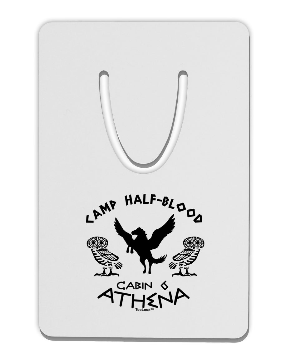 Camp Half Blood Cabin 6 Athena Aluminum Paper Clip Bookmark by TooLoud-Bookmark-TooLoud-White-Davson Sales