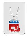 Trump Bubble Symbol Aluminum Paper Clip Bookmark-Bookmark-TooLoud-White-Davson Sales