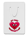 My First Valentine's Day Aluminum Paper Clip Bookmark-Bookmark-TooLoud-White-Davson Sales