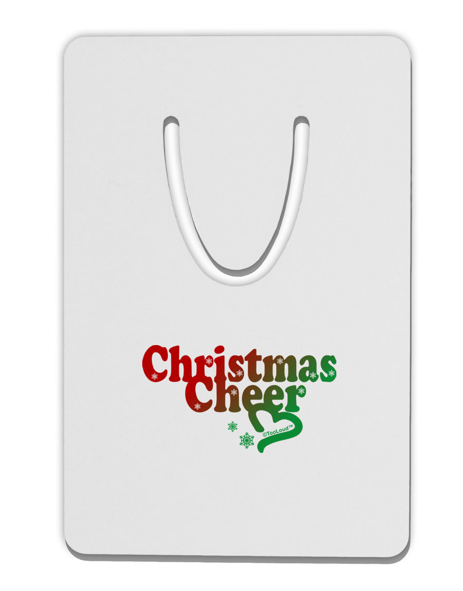 Christmas Cheer Color Aluminum Paper Clip Bookmark-Bookmark-TooLoud-White-Davson Sales