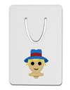 Cute Pixel Scarecrow Aluminum Paper Clip Bookmark-Bookmark-TooLoud-White-Davson Sales