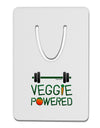 Veggie Powered Aluminum Paper Clip Bookmark-Bookmark-TooLoud-White-Davson Sales