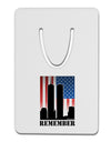 TooLoud Twin Towers Remember Aluminum Paper Clip Bookmark-Bookmark-TooLoud-White-Davson Sales