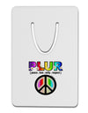 PLUR Rainbow Aluminum Paper Clip Bookmark-Bookmark-TooLoud-White-Davson Sales