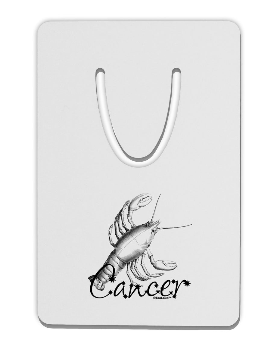 Cancer Illustration Aluminum Paper Clip Bookmark-Bookmark-TooLoud-White-Davson Sales