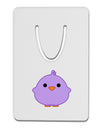 Cute Little Chick - Purple Aluminum Paper Clip Bookmark by TooLoud-Bookmark-TooLoud-White-Davson Sales