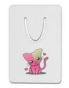 Kawaii Kitty Aluminum Paper Clip Bookmark-Bookmark-TooLoud-White-Davson Sales