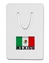 Mexico Flag Aluminum Paper Clip Bookmark-Bookmark-TooLoud-White-Davson Sales