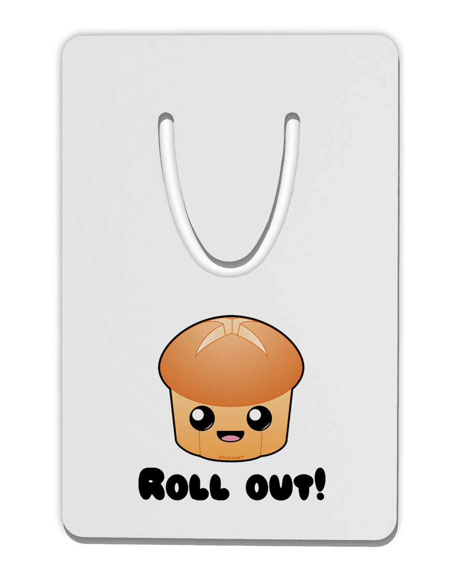 Roll Out Cute Roll Aluminum Paper Clip Bookmark-Bookmark-TooLoud-White-Davson Sales