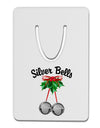 Silver Bells Aluminum Paper Clip Bookmark by TooLoud