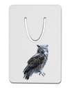 Great Horned Owl Photo Aluminum Paper Clip Bookmark-Bookmark-TooLoud-White-Davson Sales