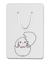 Cute Easter Bunny Hatching Aluminum Paper Clip Bookmark by TooLoud-Bookmark-TooLoud-White-Davson Sales