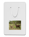 Standing Llamas Aluminum Paper Clip Bookmark by TooLoud-Bookmark-TooLoud-White-Davson Sales