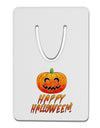 Jack-O-Lantern Watercolor Halloween Aluminum Paper Clip Bookmark-Bookmark-TooLoud-White-Davson Sales