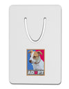Adopt Cute Puppy Cat Adoption Aluminum Paper Clip Bookmark-Bookmark-TooLoud-White-Davson Sales