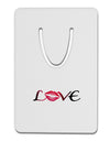 Love Kiss Aluminum Paper Clip Bookmark-Bookmark-TooLoud-White-Davson Sales