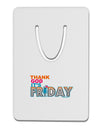 Thank God It's Friday Mixed Drink Aluminum Paper Clip Bookmark-Bookmark-TooLoud-White-Davson Sales