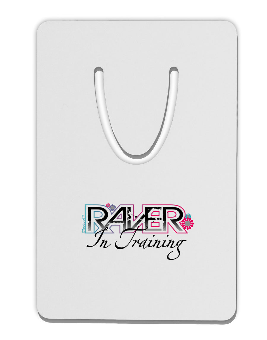 Matching Raver - In Training Aluminum Paper Clip Bookmark-Bookmark-TooLoud-White-Davson Sales