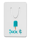 Suck It Popsicle Aluminum Paper Clip Bookmark-Bookmark-TooLoud-White-Davson Sales