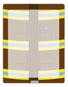 Firefighter Brown AOP Aluminum Dry Erase Board All Over Print-Dry Erase Board-TooLoud-White-Davson Sales