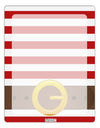 Pirate Crew Costume - Red Aluminum Dry Erase Board All Over Print-Dry Erase Board-TooLoud-White-Davson Sales