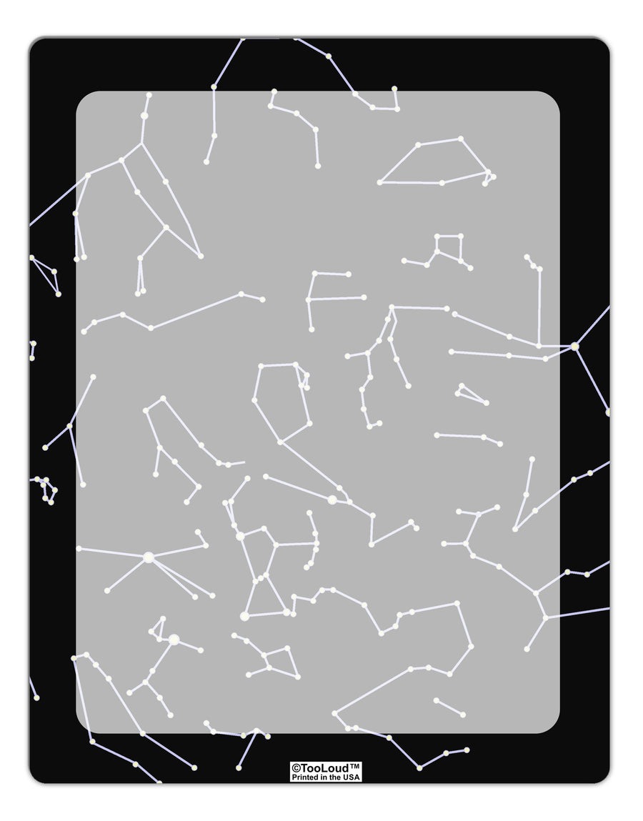 Constellations Black All Over Aluminum Dry Erase Board All Over Print-Dry Erase Board-TooLoud-White-Davson Sales