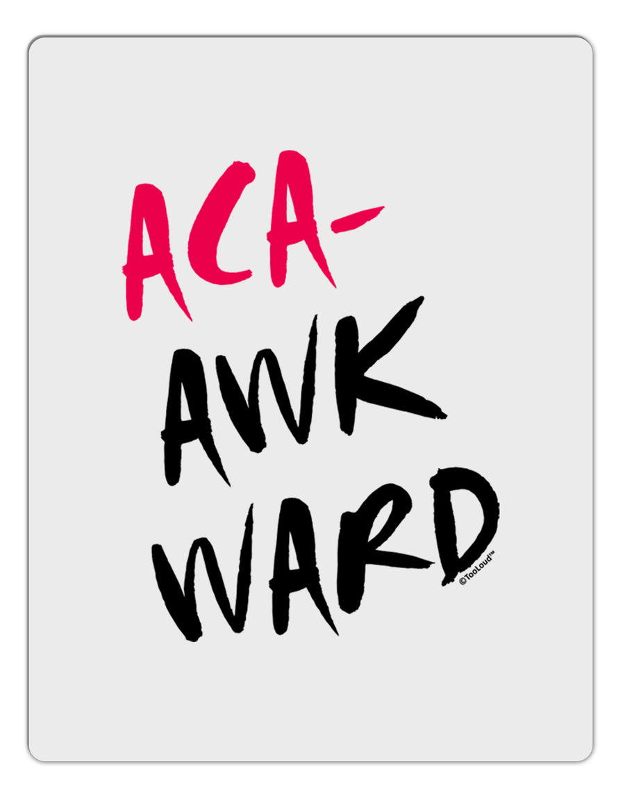Aca-Awkward Aluminum Dry Erase Board-Dry Erase Board-TooLoud-White-Davson Sales