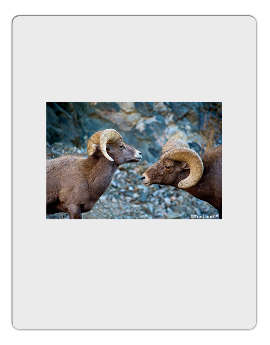 Two Bighorn Rams Aluminum Dry Erase Board-Dry Erase Board-TooLoud-White-Davson Sales