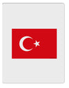 Turkey Flag Aluminum Dry Erase Board by TooLoud-Dry Erase Board-TooLoud-White-Davson Sales