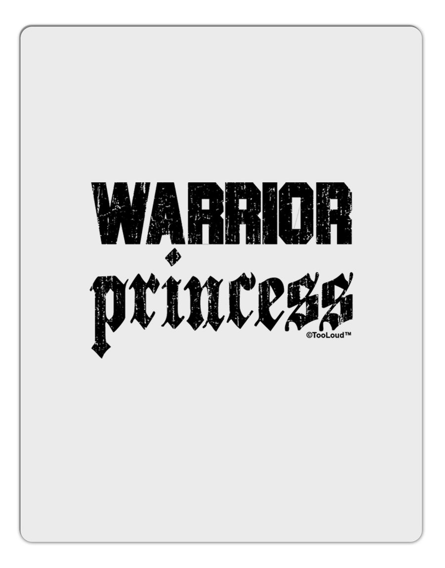 Warrior Princess Script Aluminum Dry Erase Board-Dry Erase Board-TooLoud-White-Davson Sales