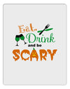 Eat Drink Scary Green Aluminum Dry Erase Board-Dry Erase Board-TooLoud-White-Davson Sales