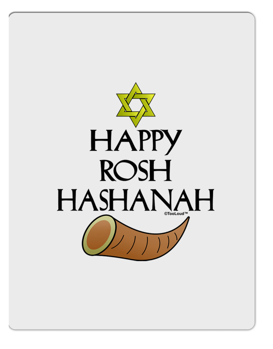 Happy Rosh Hashanah Aluminum Dry Erase Board-Dry Erase Board-TooLoud-White-Davson Sales