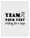 Personalized Team -Name- Walking for a Cure Aluminum Dry Erase Board-Dry Erase Board-TooLoud-White-Davson Sales