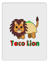 Cute Taco Lion Text Aluminum Dry Erase Board-Dry Erase Board-TooLoud-White-Davson Sales