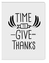 TooLoud Time to Give Thanks Aluminum Dry Erase Board